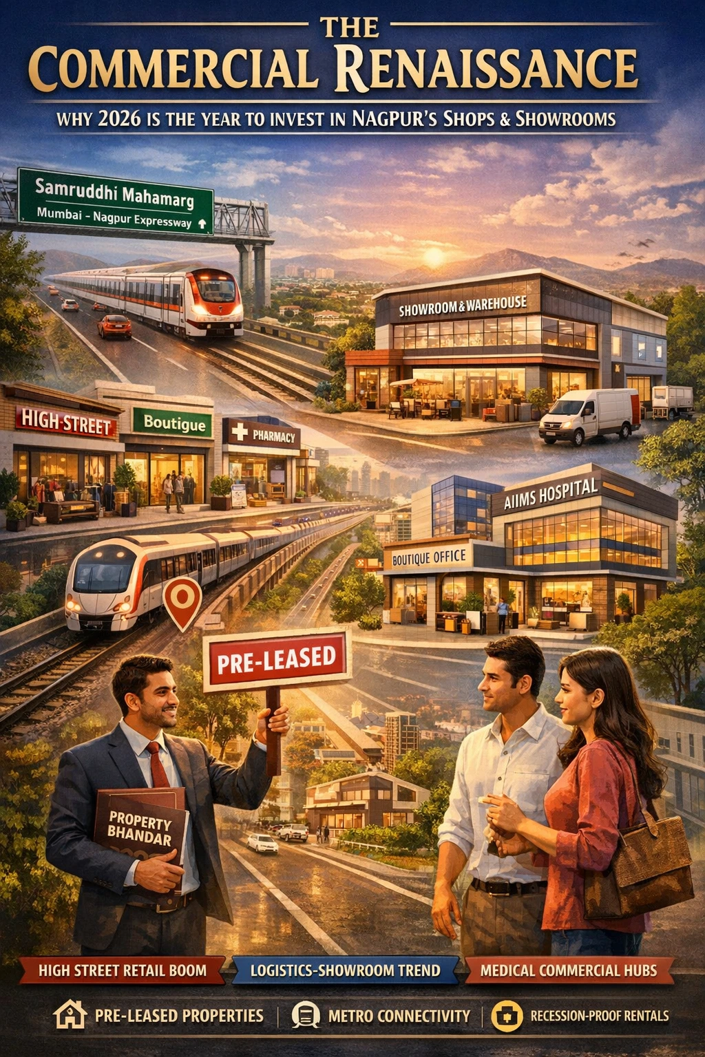 The Commercial Renaissance Nagpur Shops Showrooms 2026