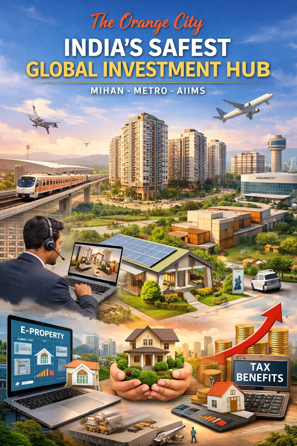 The NRI 2026 Guide to Nagpur Orange City Investment Hub